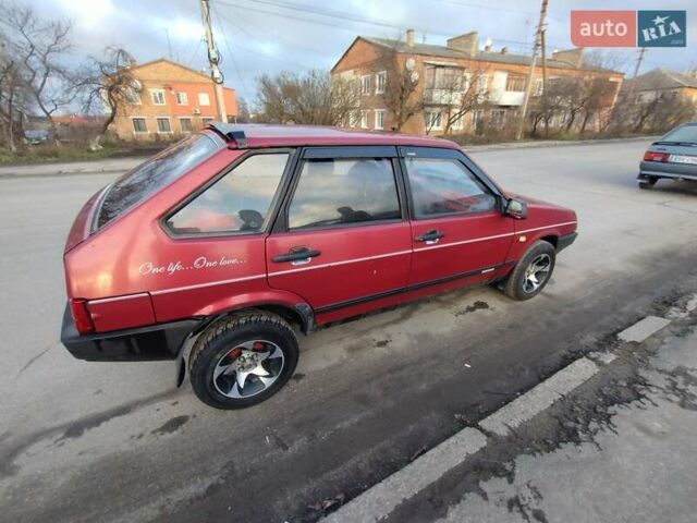 Красный ВАЗ 2109, объемом двигателя 1.29 л и пробегом 200 тыс. км за 900 $, фото 15 на Automoto.ua