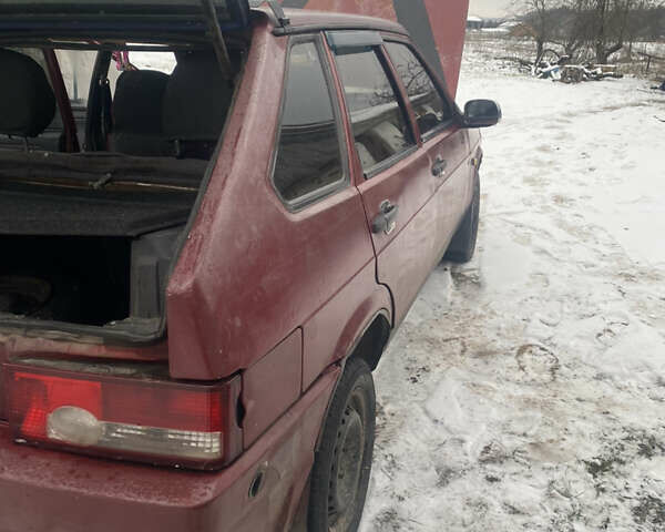 Красный ВАЗ 2109, объемом двигателя 1.5 л и пробегом 190 тыс. км за 910 $, фото 10 на Automoto.ua