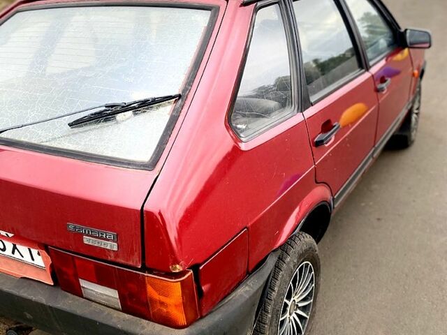 Красный ВАЗ 2109, объемом двигателя 1.5 л и пробегом 200 тыс. км за 1500 $, фото 4 на Automoto.ua