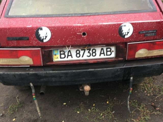 Червоний ВАЗ 2109, об'ємом двигуна 1.1 л та пробігом 3 тис. км за 486 $, фото 1 на Automoto.ua
