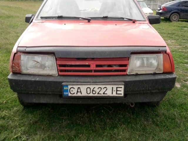 Красный ВАЗ 2109, объемом двигателя 1.3 л и пробегом 2 тыс. км за 360 $, фото 3 на Automoto.ua