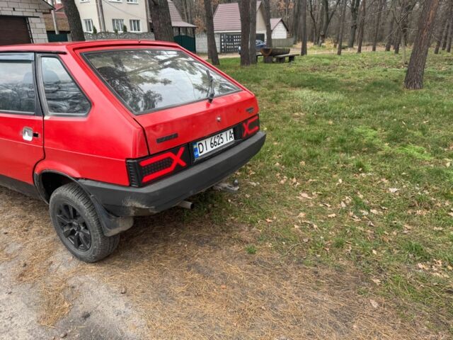 Красный ВАЗ 2109, объемом двигателя 1.1 л и пробегом 82 тыс. км за 550 $, фото 6 на Automoto.ua