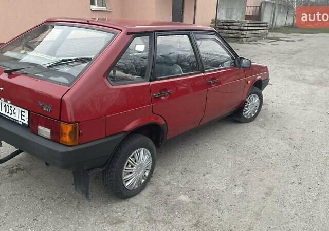 Красный ВАЗ 2109, объемом двигателя 1.3 л и пробегом 114 тыс. км за 1700 $, фото 24 на Automoto.ua
