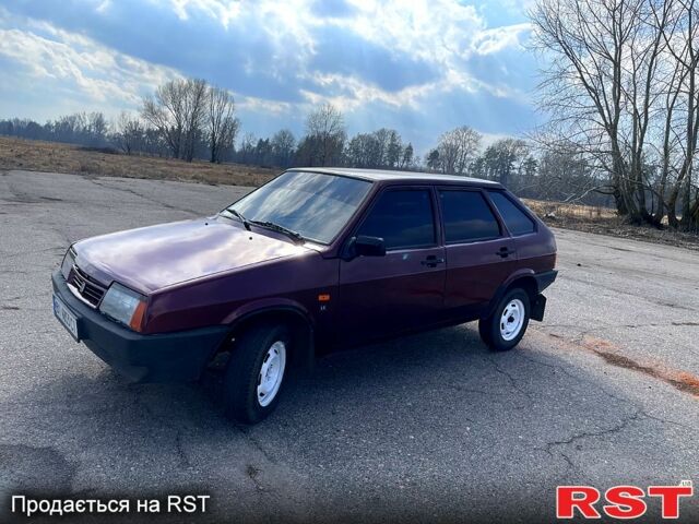 Червоний ВАЗ 2109, об'ємом двигуна 1.1 л та пробігом 65 тис. км за 1200 $, фото 1 на Automoto.ua