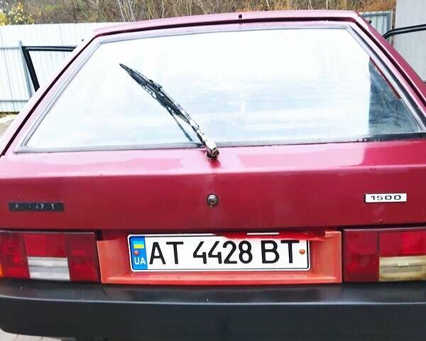 Красный ВАЗ 2109, объемом двигателя 1.5 л и пробегом 350 тыс. км за 1200 $, фото 6 на Automoto.ua