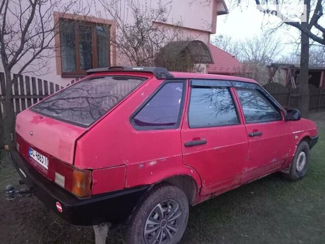 Красный ВАЗ 2109, объемом двигателя 1.1 л и пробегом 77 тыс. км за 900 $, фото 4 на Automoto.ua