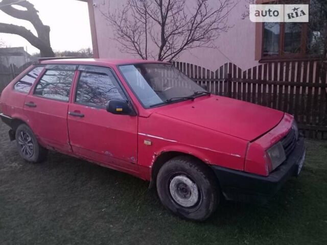 Красный ВАЗ 2109, объемом двигателя 1.1 л и пробегом 77 тыс. км за 900 $, фото 3 на Automoto.ua