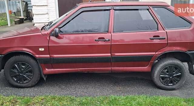 Червоний ВАЗ 2109, об'ємом двигуна 1.1 л та пробігом 177 тис. км за 1150 $, фото 1 на Automoto.ua