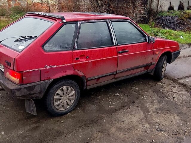 Червоний ВАЗ 2109, об'ємом двигуна 1.3 л та пробігом 100 тис. км за 800 $, фото 4 на Automoto.ua