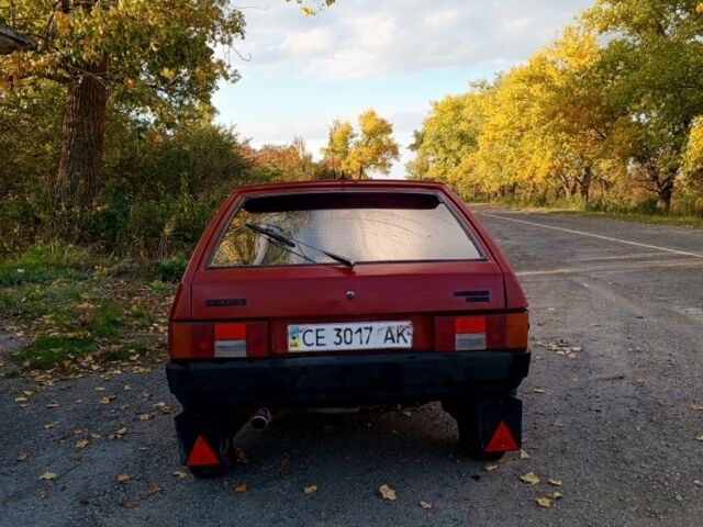 Красный ВАЗ 2109, объемом двигателя 3 л и пробегом 150 тыс. км за 850 $, фото 3 на Automoto.ua