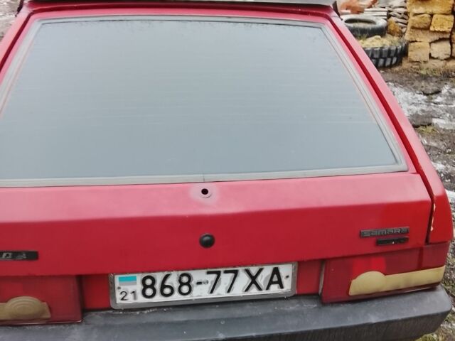 Червоний ВАЗ 2109, об'ємом двигуна 1.5 л та пробігом 170 тис. км за 1000 $, фото 4 на Automoto.ua