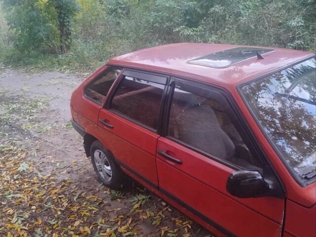 Красный ВАЗ 2109, объемом двигателя 0 л и пробегом 124 тыс. км за 750 $, фото 1 на Automoto.ua