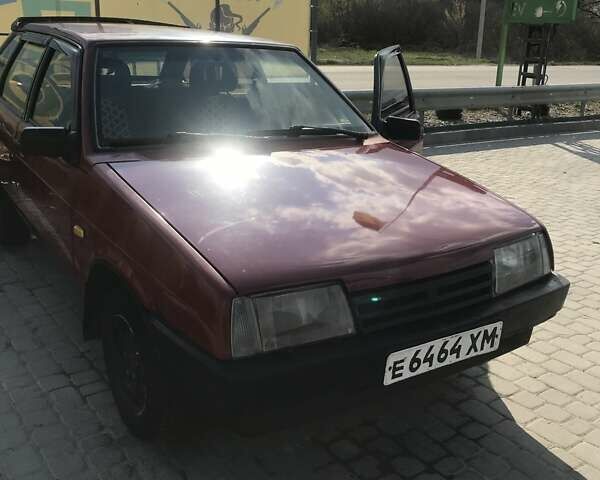 Красный ВАЗ 2109, объемом двигателя 1.3 л и пробегом 220 тыс. км за 1000 $, фото 17 на Automoto.ua