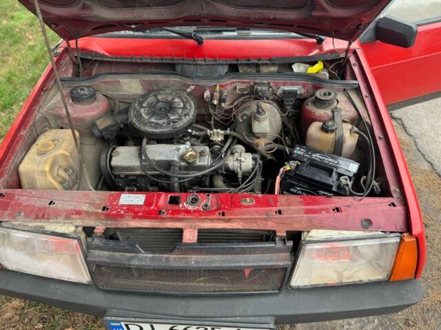 Красный ВАЗ 2109, объемом двигателя 1.1 л и пробегом 82 тыс. км за 550 $, фото 4 на Automoto.ua