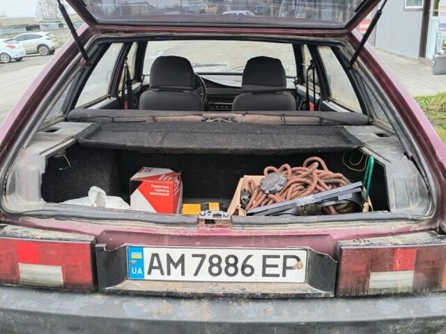 Червоний ВАЗ 2109, об'ємом двигуна 1.3 л та пробігом 95 тис. км за 691 $, фото 9 на Automoto.ua