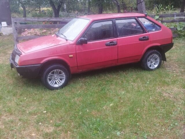 Красный ВАЗ 2109, объемом двигателя 1.5 л и пробегом 1 тыс. км за 716 $, фото 3 на Automoto.ua