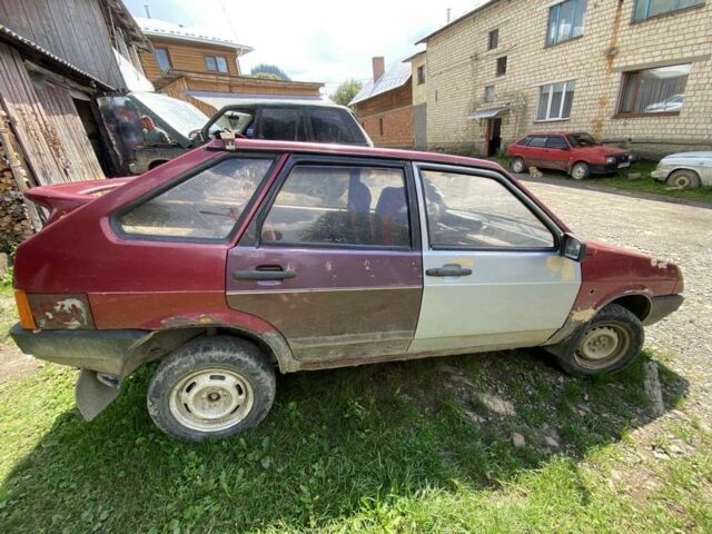 Красный ВАЗ 2109, объемом двигателя 1.5 л и пробегом 100 тыс. км за 207 $, фото 3 на Automoto.ua