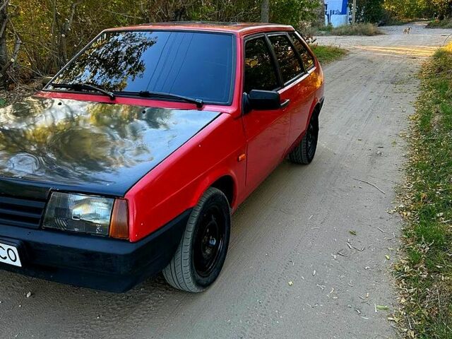 Красный ВАЗ 2109, объемом двигателя 1.3 л и пробегом 200 тыс. км за 1600 $, фото 3 на Automoto.ua