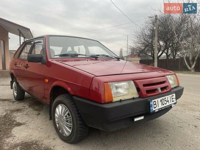 Красный ВАЗ 2109, объемом двигателя 1.3 л и пробегом 114 тыс. км за 1700 $, фото 6 на Automoto.ua