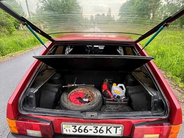 Красный ВАЗ 2109, объемом двигателя 1.5 л и пробегом 395 тыс. км за 1100 $, фото 7 на Automoto.ua