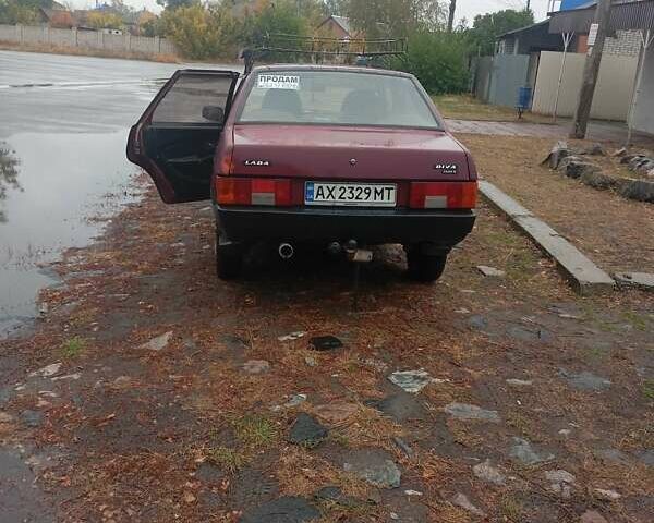 Красный ВАЗ 2109, объемом двигателя 1.3 л и пробегом 170 тыс. км за 1400 $, фото 1 на Automoto.ua