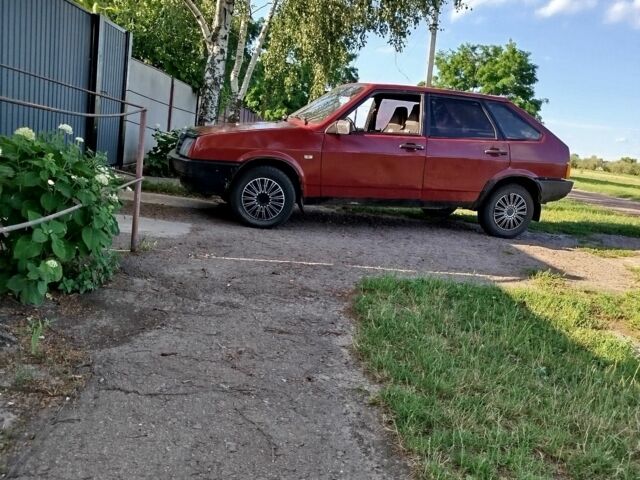 Червоний ВАЗ 2109, об'ємом двигуна 1.3 л та пробігом 200 тис. км за 529 $, фото 4 на Automoto.ua