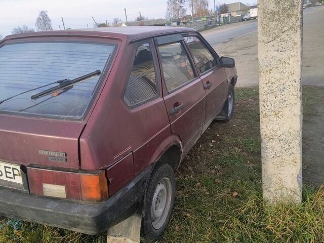 Червоний ВАЗ 2109, об'ємом двигуна 1.3 л та пробігом 95 тис. км за 691 $, фото 3 на Automoto.ua