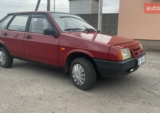 Красный ВАЗ 2109, объемом двигателя 1.3 л и пробегом 114 тыс. км за 1700 $, фото 10 на Automoto.ua