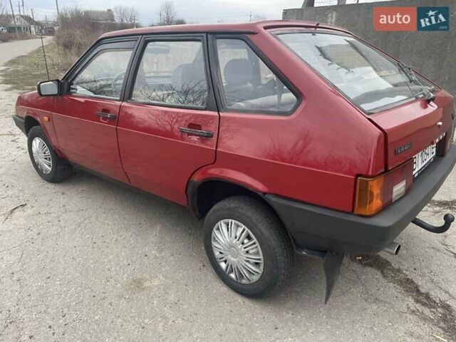 Красный ВАЗ 2109, объемом двигателя 1.3 л и пробегом 114 тыс. км за 1700 $, фото 3 на Automoto.ua