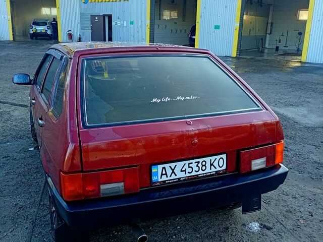 Красный ВАЗ 2109, объемом двигателя 1.5 л и пробегом 250 тыс. км за 1850 $, фото 3 на Automoto.ua
