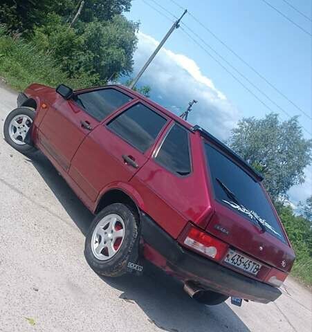 Красный ВАЗ 2109, объемом двигателя 1.5 л и пробегом 172 тыс. км за 1400 $, фото 4 на Automoto.ua