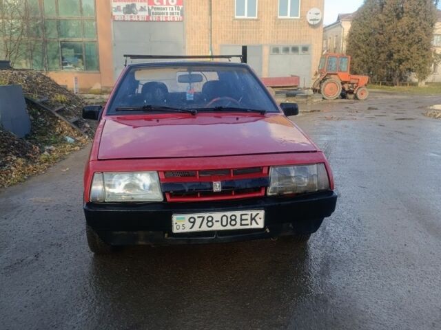 Красный ВАЗ 2109, объемом двигателя 1.3 л и пробегом 99 тыс. км за 480 $, фото 4 на Automoto.ua