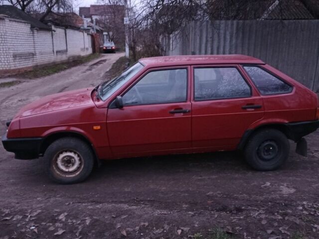 Червоний ВАЗ 2109, об'ємом двигуна 1.3 л та пробігом 130 тис. км за 1500 $, фото 2 на Automoto.ua