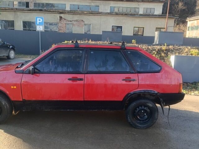 Красный ВАЗ 2109, объемом двигателя 1.3 л и пробегом 99 тыс. км за 480 $, фото 7 на Automoto.ua