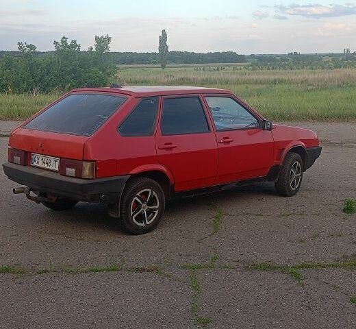 Червоний ВАЗ 2109, об'ємом двигуна 1.3 л та пробігом 64 тис. км за 950 $, фото 2 на Automoto.ua