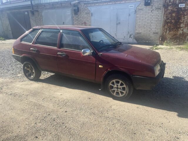 Красный ВАЗ 2109, объемом двигателя 1.3 л и пробегом 200 тыс. км за 650 $, фото 7 на Automoto.ua