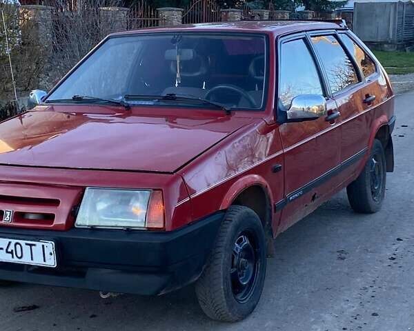 Червоний ВАЗ 2109, об'ємом двигуна 1.3 л та пробігом 67 тис. км за 800 $, фото 1 на Automoto.ua