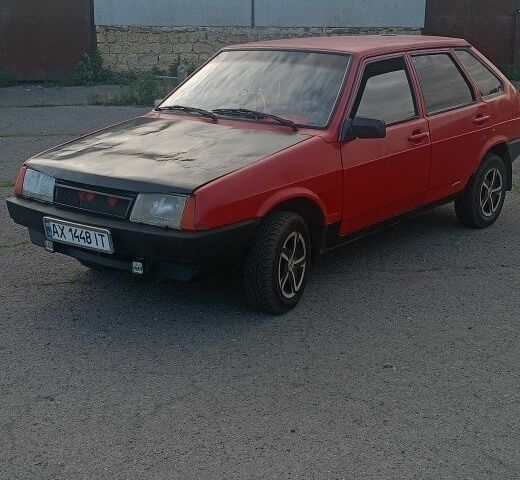 Червоний ВАЗ 2109, об'ємом двигуна 1.3 л та пробігом 64 тис. км за 950 $, фото 1 на Automoto.ua