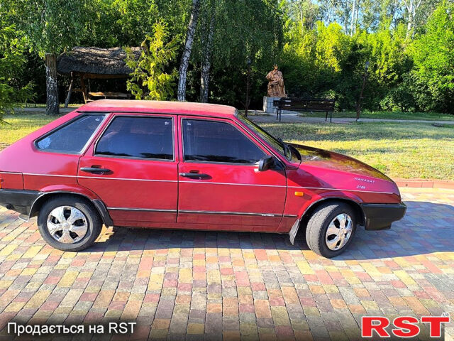 Красный ВАЗ 2109, объемом двигателя 1.1 л и пробегом 222 тыс. км за 1400 $, фото 7 на Automoto.ua
