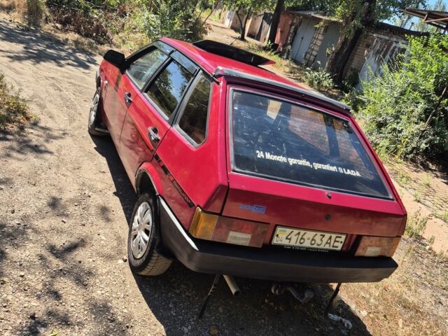 Красный ВАЗ 2109, объемом двигателя 1.3 л и пробегом 118 тыс. км за 1200 $, фото 7 на Automoto.ua