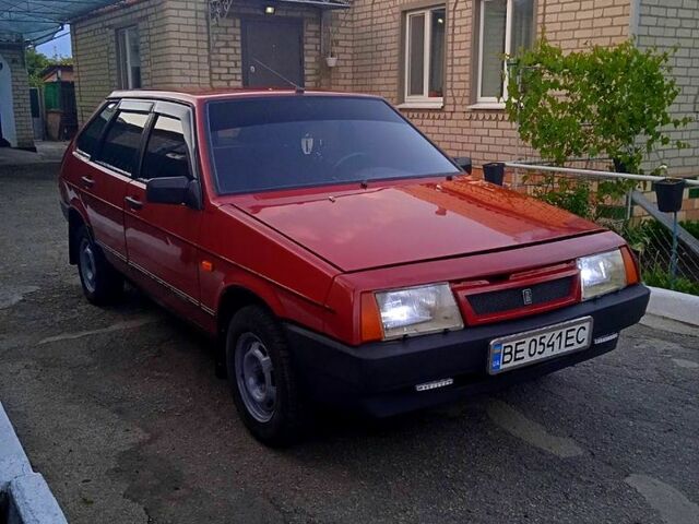 Красный ВАЗ 2109, объемом двигателя 1.5 л и пробегом 55 тыс. км за 2100 $, фото 5 на Automoto.ua
