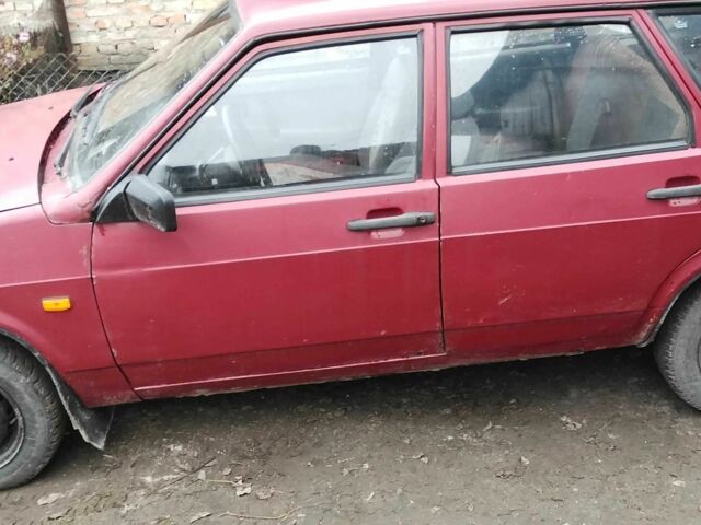 Червоний ВАЗ 2109, об'ємом двигуна 1.3 л та пробігом 1 тис. км за 600 $, фото 1 на Automoto.ua