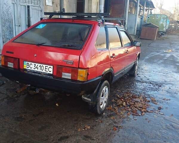 Красный ВАЗ 2109, объемом двигателя 1.1 л и пробегом 400 тыс. км за 800 $, фото 3 на Automoto.ua