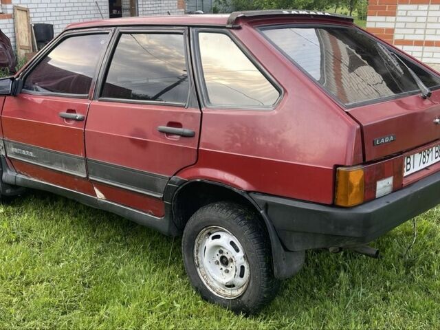 Красный ВАЗ 2109, объемом двигателя 1.5 л и пробегом 132 тыс. км за 700 $, фото 7 на Automoto.ua