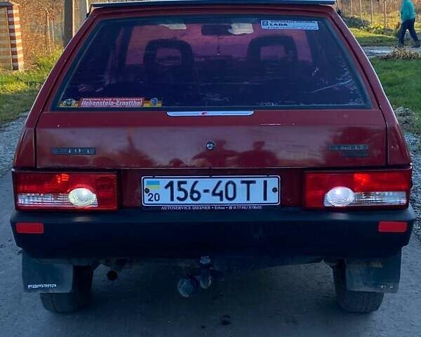 Червоний ВАЗ 2109, об'ємом двигуна 1.3 л та пробігом 67 тис. км за 800 $, фото 5 на Automoto.ua