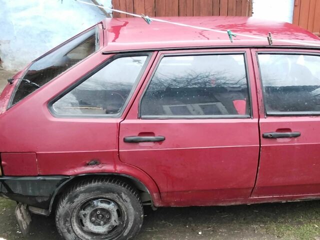 Червоний ВАЗ 2109, об'ємом двигуна 1.3 л та пробігом 1 тис. км за 600 $, фото 5 на Automoto.ua