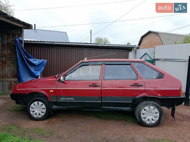 Червоний ВАЗ 2109, об'ємом двигуна 1.5 л та пробігом 132 тис. км за 700 $, фото 4 на Automoto.ua