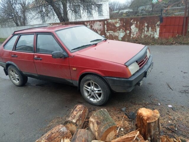 Красный ВАЗ 2109, объемом двигателя 0 л и пробегом 140 тыс. км за 1400 $, фото 1 на Automoto.ua