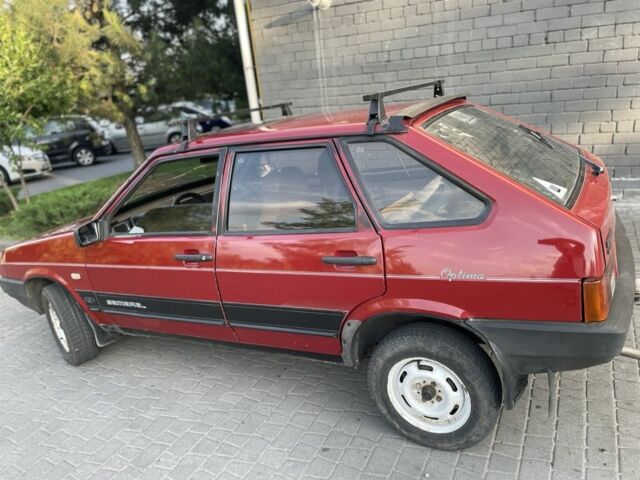 Красный ВАЗ 2109, объемом двигателя 1.3 л и пробегом 70 тыс. км за 712 $, фото 3 на Automoto.ua