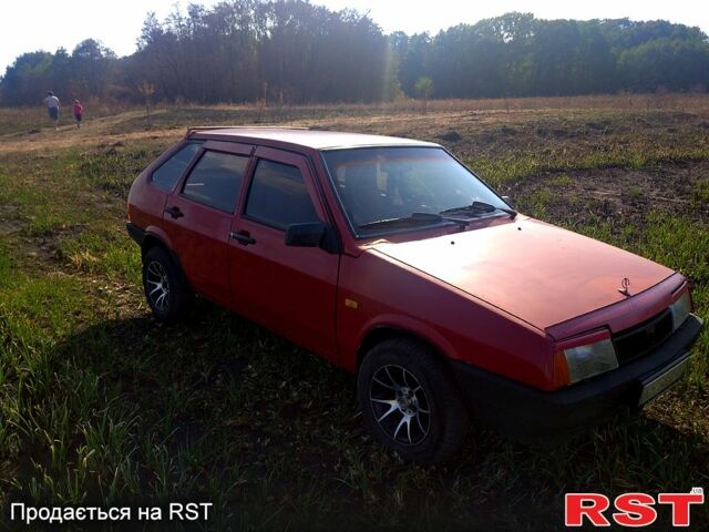 Красный ВАЗ 2109, объемом двигателя 1.3 л и пробегом 92 тыс. км за 910 $, фото 10 на Automoto.ua